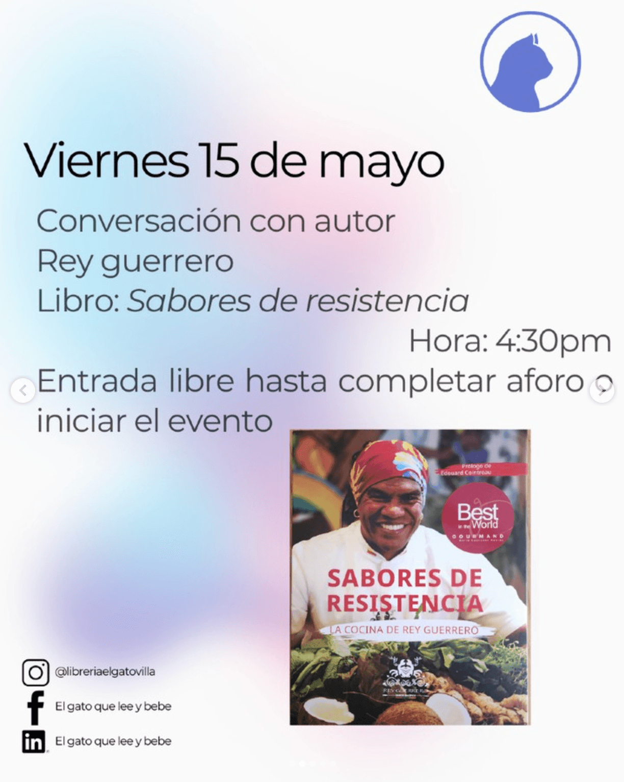 Sabores de resistencia: Conversación con el autor